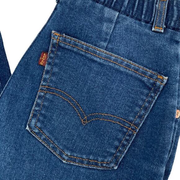 Vintage 70s Levi's Orange Tab Jeans Straight Leg Paper Tag Missus 12 Modern 2/4 - Picture 10 of 14
